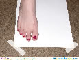 Sage's Free Foot-Modeling Picture Image