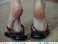 Sage's Free Foot-Modeling Picture Image